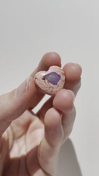Galaxy Opal Heart