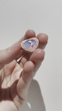 Galaxy Opal Heart