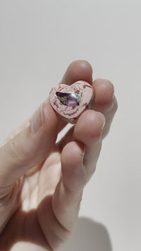 Galaxy Opal Heart