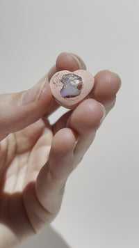 Galaxy Opal Heart