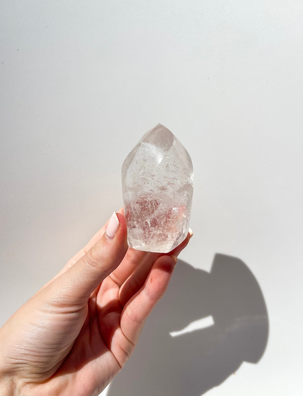 Clear Quartz Flame #1 Halo Quartz 