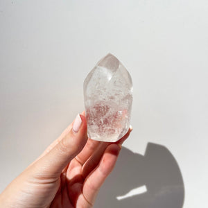 Clear Quartz Flame #1 Halo Quartz 