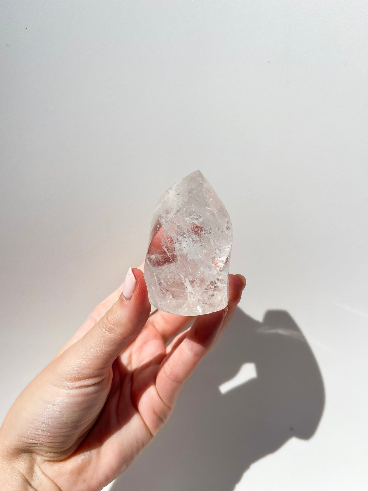 Clear Quartz Flame #2 Halo Quartz 