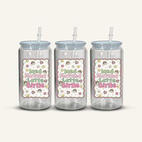 Iced Matcha Latte Girlie Snowglobe Cup