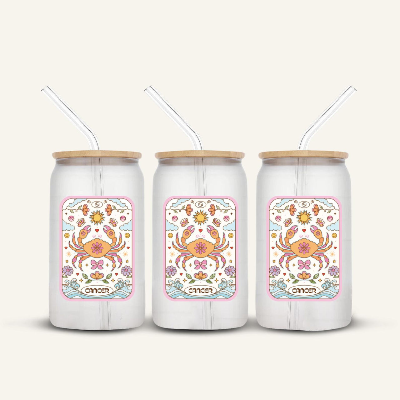 Cancer Glass Cup