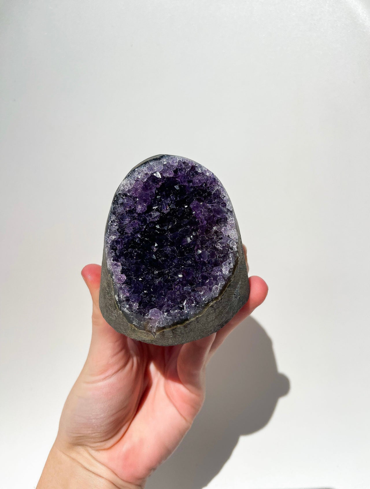 Amethyst Cluster #3 Halo Quartz 