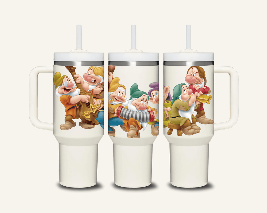 7 Dwarves Tumbler with Side Handle