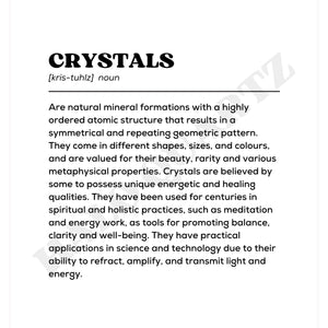 Crystals Halo Quartz 