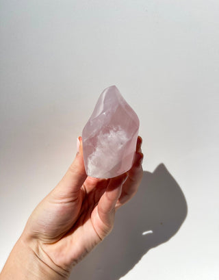 Rose Quartz Flame #2 Halo Quartz 