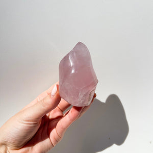 Rose Quartz Flame #2 Halo Quartz 