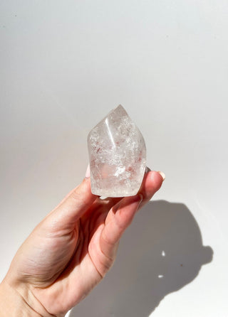 Clear Quartz Flame #2 Halo Quartz 