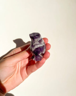 Amethyst Penguin Halo Quartz 