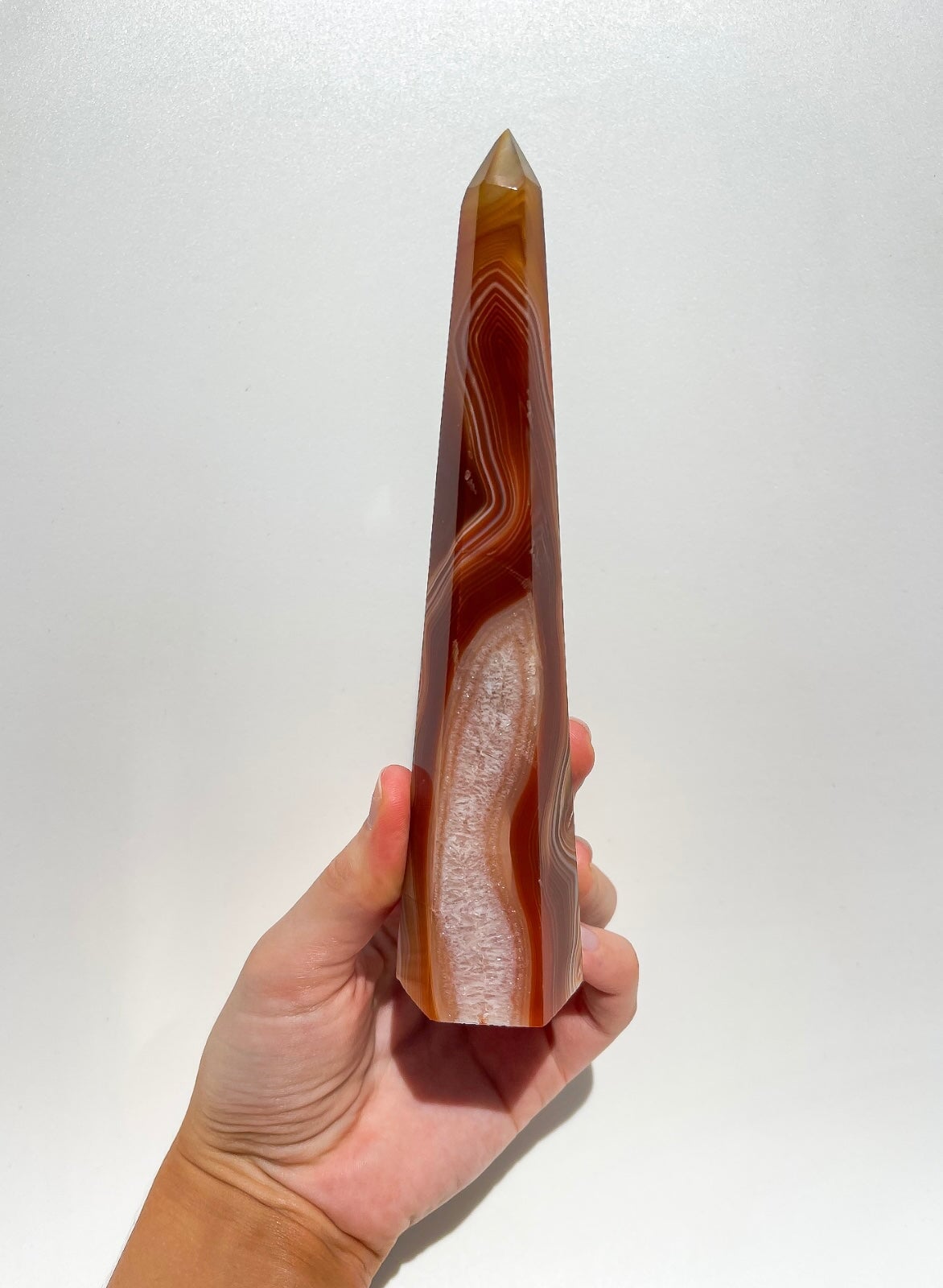 Carnelian Tower #2 Halo Quartz 