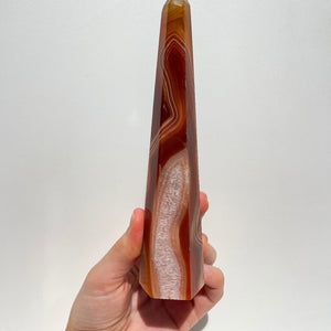 Carnelian Tower #2 Halo Quartz 