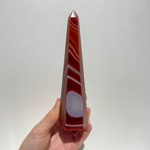 Carnelian Tower #7 Halo Quartz 