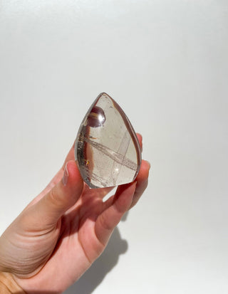 Smokey Quartz Teardrop #4 Halo Quartz 