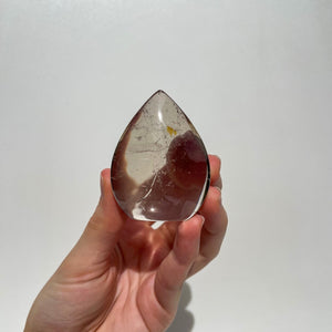 Smokey Quartz Teardrop #3 Halo Quartz 