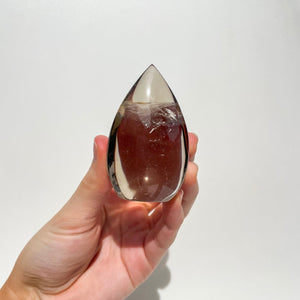 Smokey Quartz Teardrop #2 Halo Quartz 