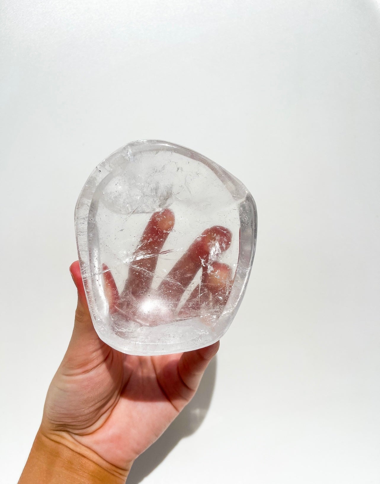 Clear Quartz Bowl #1 Halo Quartz 