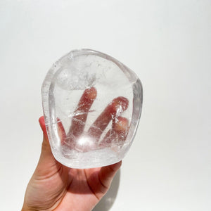 Clear Quartz Bowl #1 Halo Quartz 