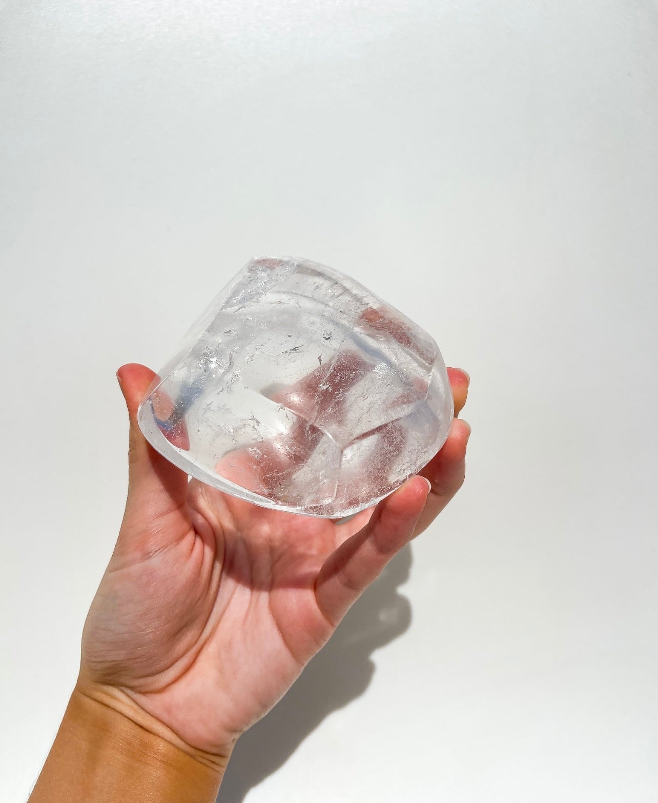 Clear Quartz Bowl #1 Halo Quartz 