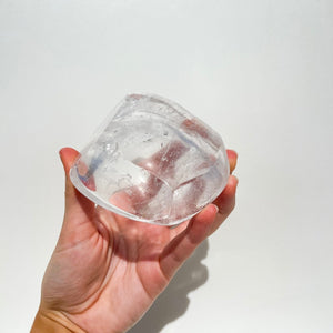 Clear Quartz Bowl #1 Halo Quartz 