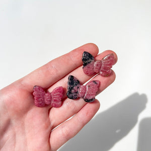 Rhodonite Butterfly Halo Quartz 