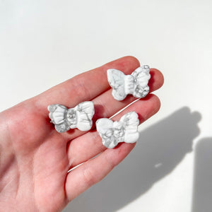 Howlite Butterfly Halo Quartz 