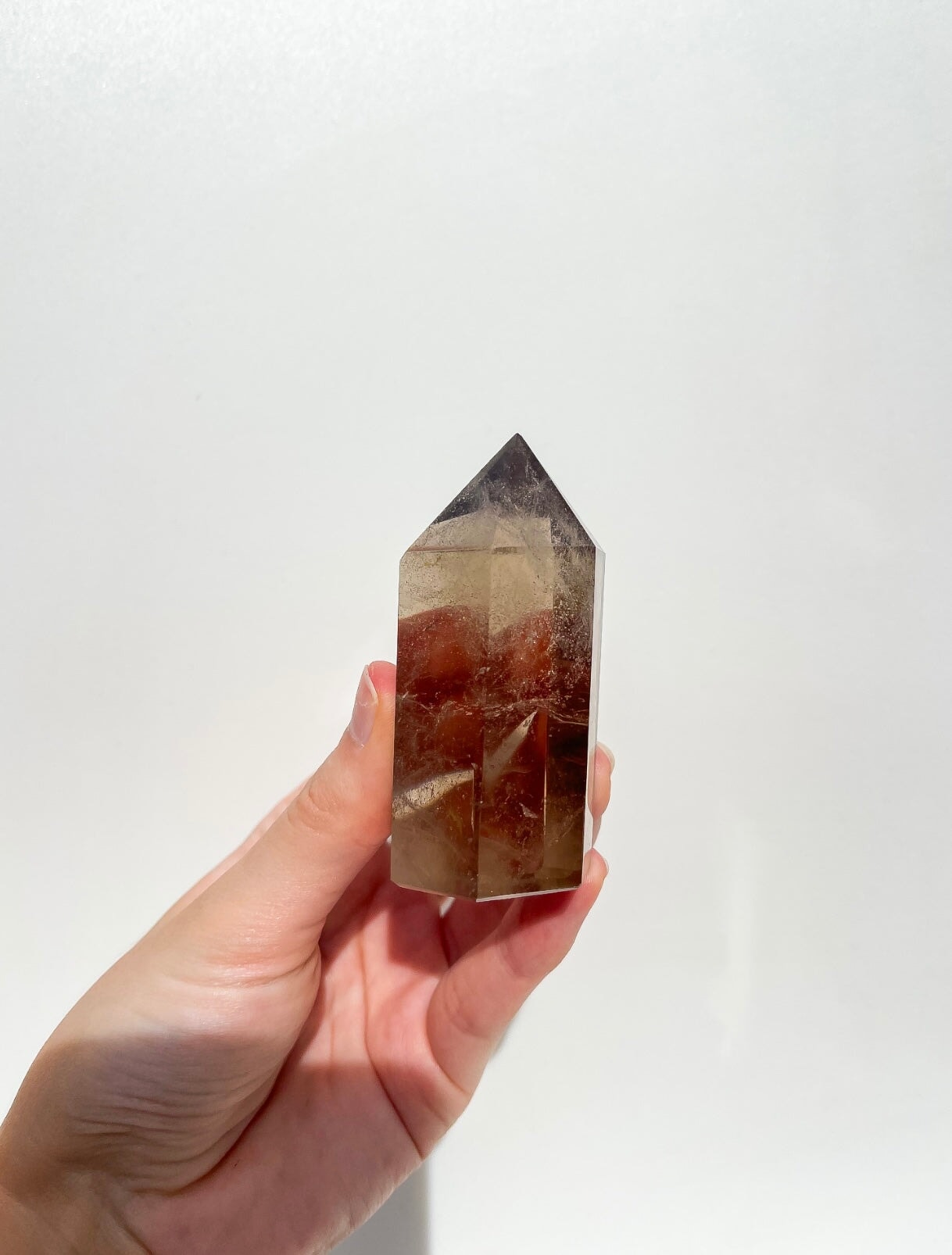 Smokey Quartz Tower #1 Halo Quartz 