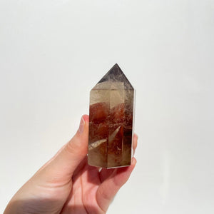 Smokey Quartz Tower #1 Halo Quartz 