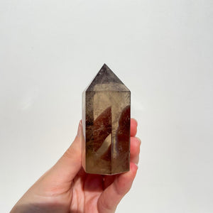 Smokey Quartz Tower #1 Halo Quartz 