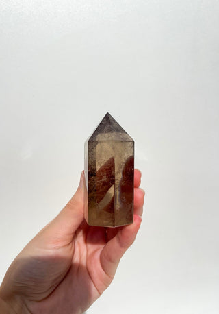 Smokey Quartz Tower #1 Halo Quartz 