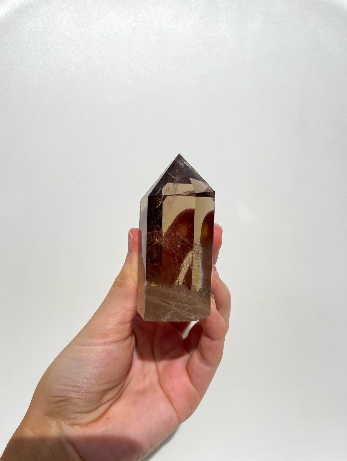 Smokey Quartz Tower #6 Halo Quartz 