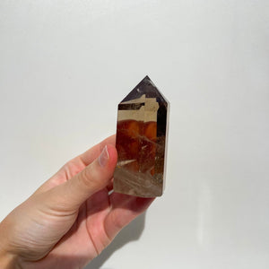 Smokey Quartz Tower #6 Halo Quartz 