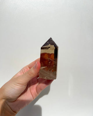 Smokey Quartz Tower #6 Halo Quartz 