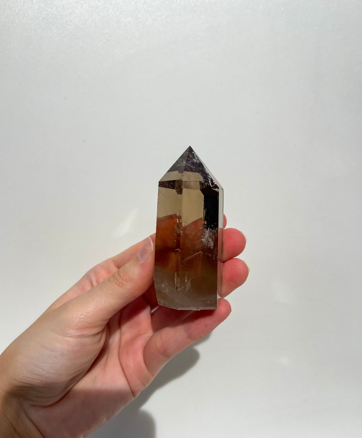 Smokey Quartz Tower #6 Halo Quartz 