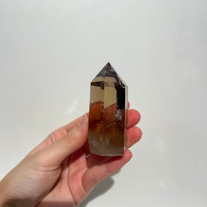 Smokey Quartz Tower #6 Halo Quartz 