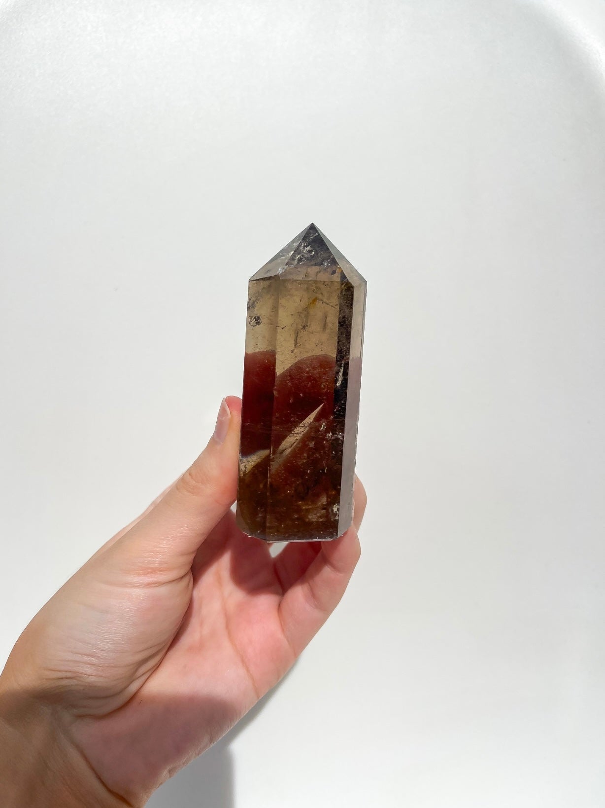 Smokey Quartz Tower #2 Halo Quartz 