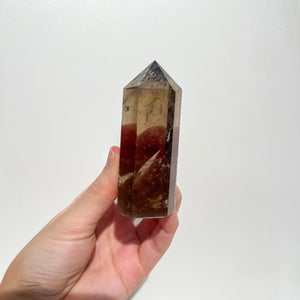 Smokey Quartz Tower #2 Halo Quartz 