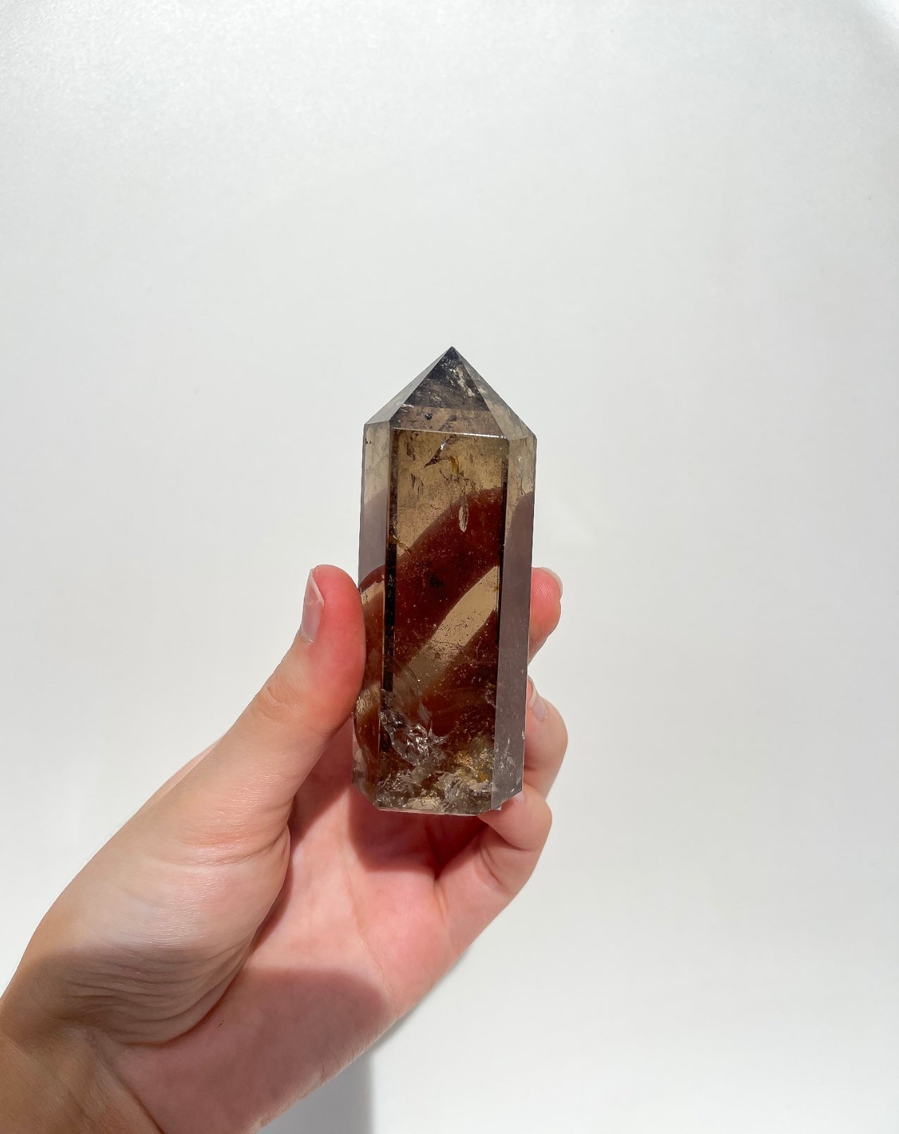 Smokey Quartz Tower #2 Halo Quartz 