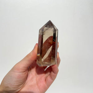 Smokey Quartz Tower #4 Halo Quartz 