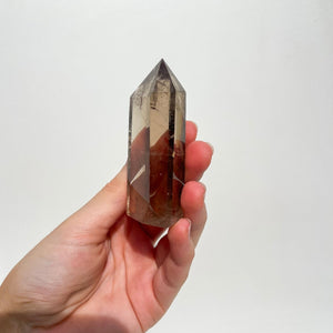 Smokey Quartz Tower #4 Halo Quartz 