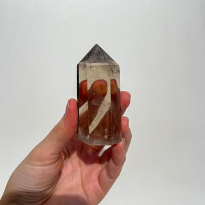 Smokey Quartz Tower #4 Halo Quartz 