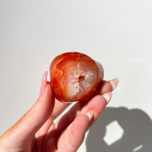 Carnelian Flame #3 Halo Quartz 