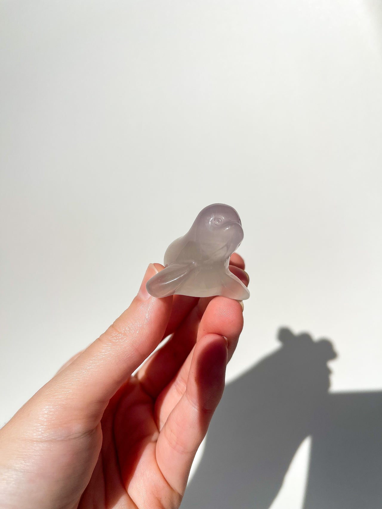 Lavender Fluorite Seal #1