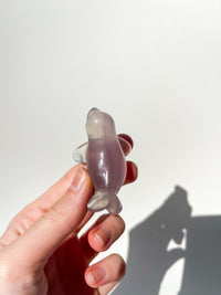 Lavender Fluorite Seal #2
