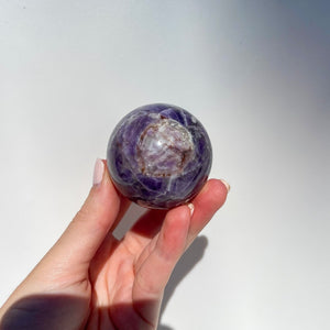 Amethyst Sphere Halo Quartz 