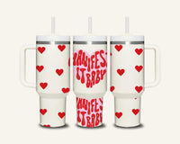 Manifest It Baby Tumbler with Side Handle