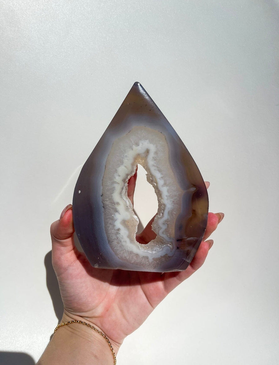 Self-Standing Agate Window #2