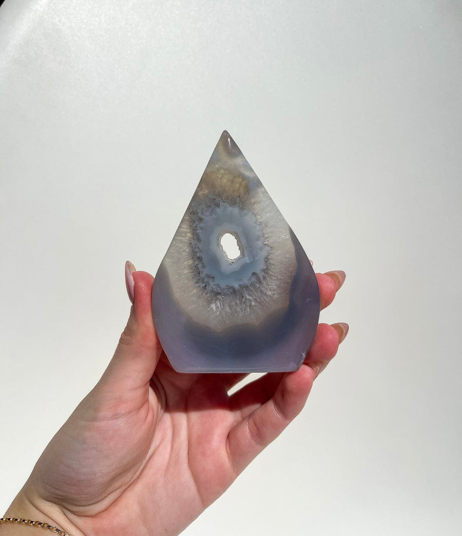Self-Standing Agate Window #4